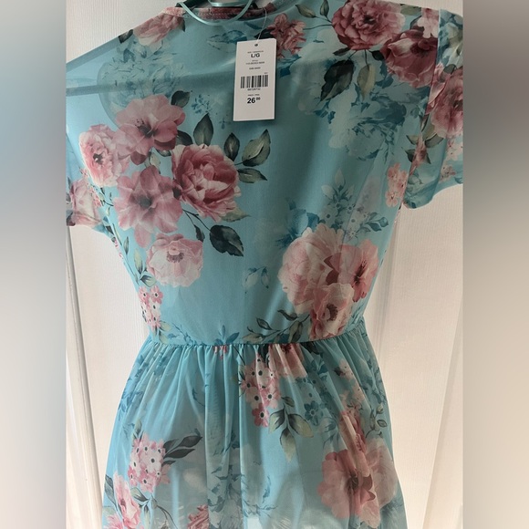 Floral Mesh Top - Picture 3 of 3